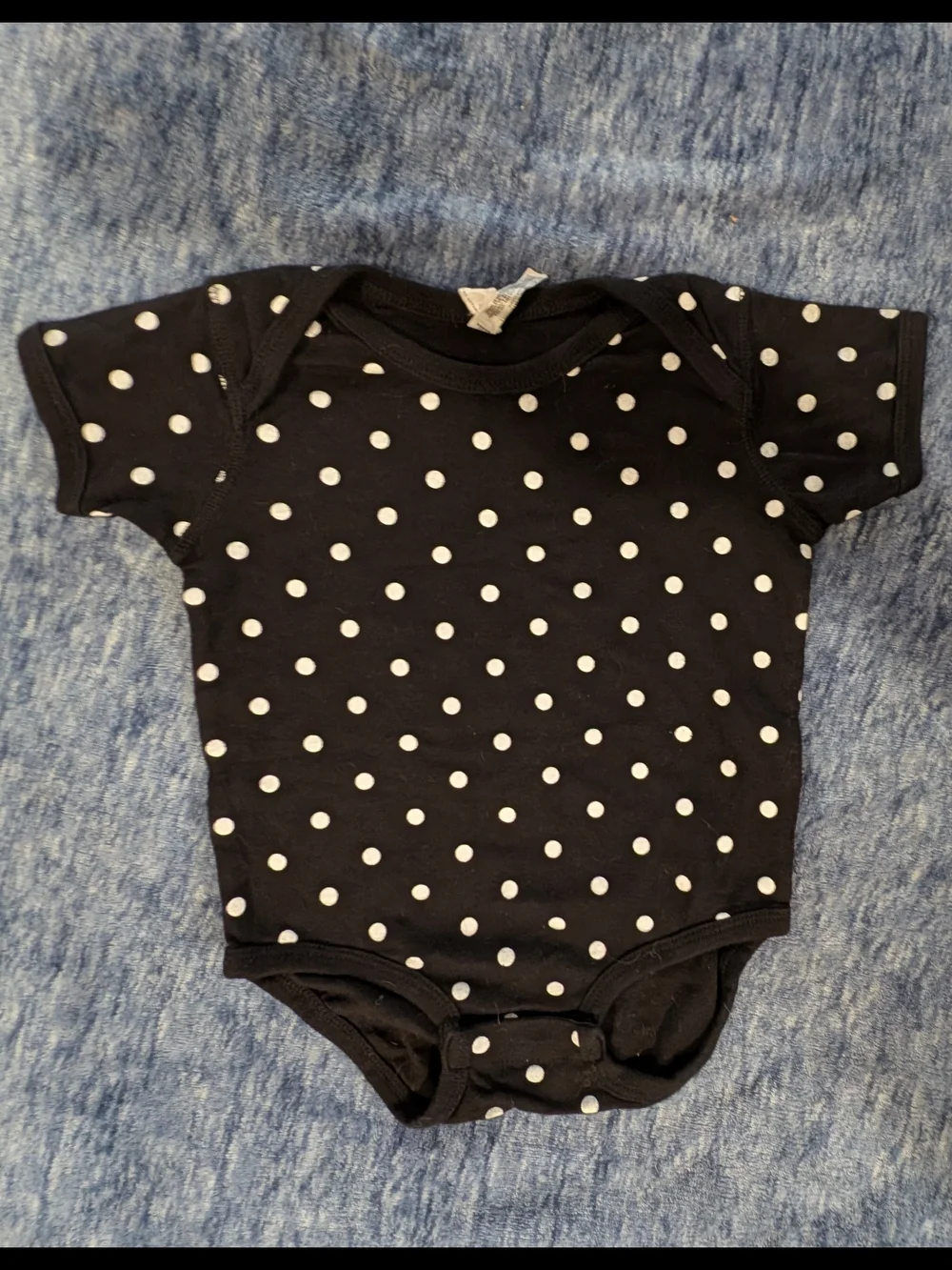 Set of 3 Baby Onesies - Yellow Daisy, Pink Polka Dot, Black Polka Dot